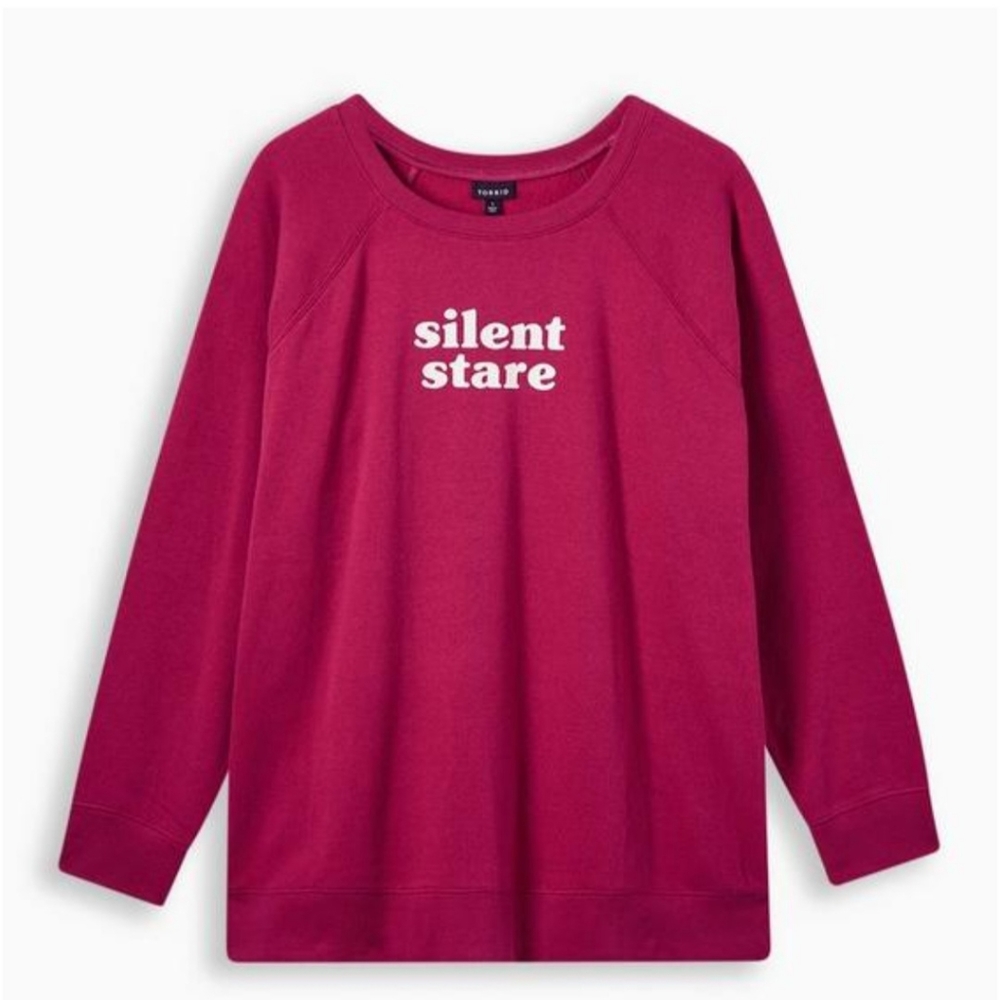 Silent Star Crew Neck Sweatshirt